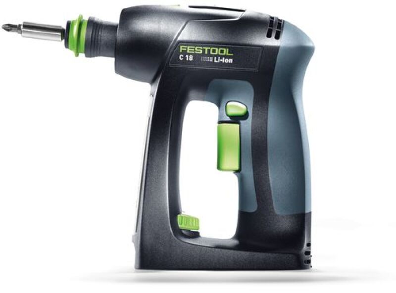 Festool C 18 LI BASIC 18V Li-Ion Accu Schroefboormachine Body In Systainer - 45Nm - 45mm - Koolborstelloos - Detailed view of the product