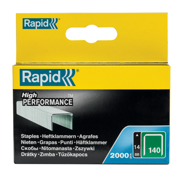 Rapid Vlakdraadnieten - 140/14mm - Gegalvaniseerd - 2000st