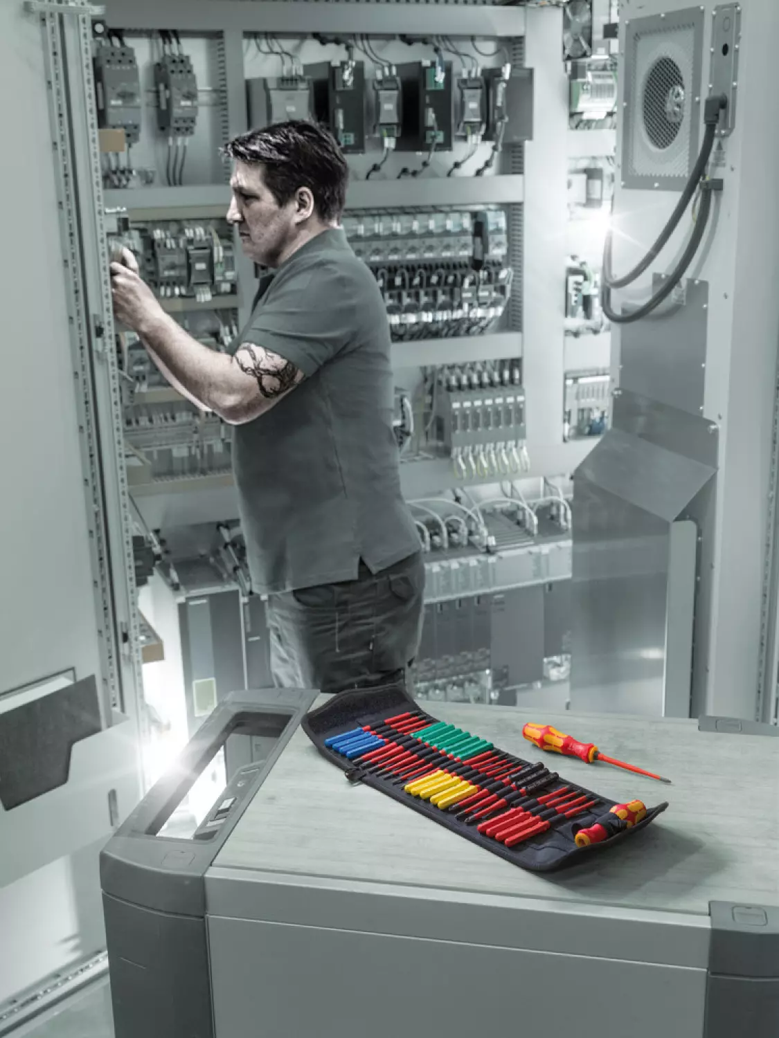 Wera 05006617001 26-delig Kraftform Kompakt VDE Big Pack 1 Wisselklingenset In Etui thumbnail 2