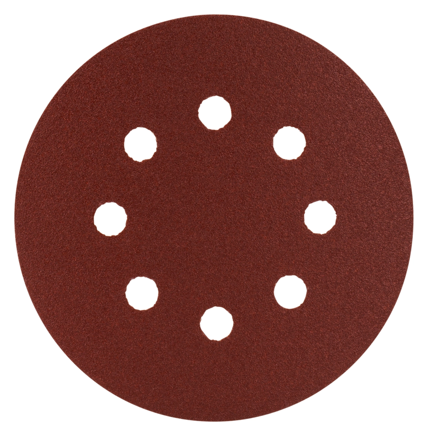 Makita P-43664 schuurschijf 125 mm RED velcro (8 gaten)-K120 50 stuks