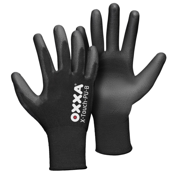 Oxxa 51-110 X-Touch-PU-B Werkhandschoenen - Zwart - 8/M