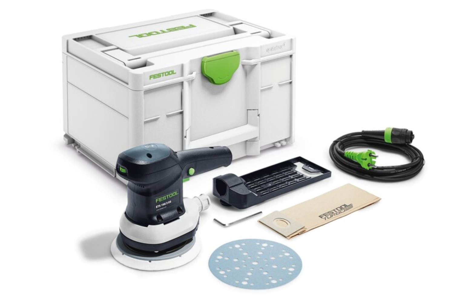 Festool ETS 150/3 EQ-Plus Excenterschuurmachine Systainer - 310W - 150mm