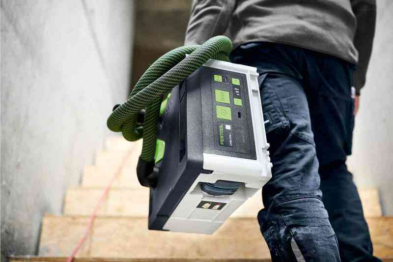 Festool CTLC SYS HPC 4,0 I-Plus 36V (2x18V) Li-Ion Accu Stofzuiger Set (4x 4.0Ah) -2400L/min - L-klasse - Detailed view of the product