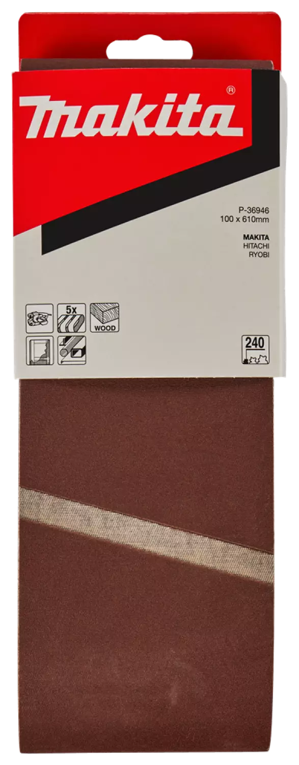 Makita P-36946 Schuurband - 610 x 100 x K240 (5st)
