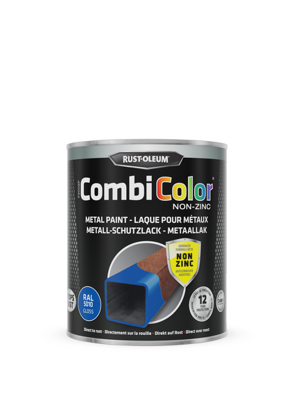 rust-oleum combicolor non zinc gloss ral 5010 0.75 ltr