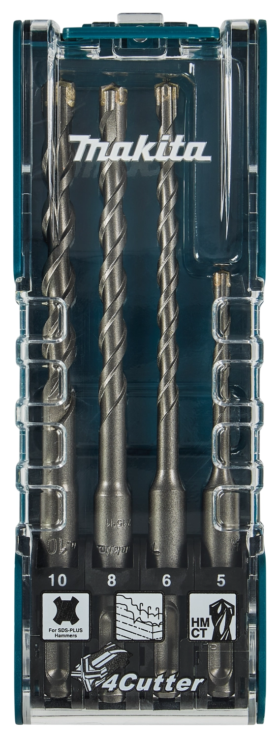 Makita E-14249 4-delige SDS-plus Betonborenset