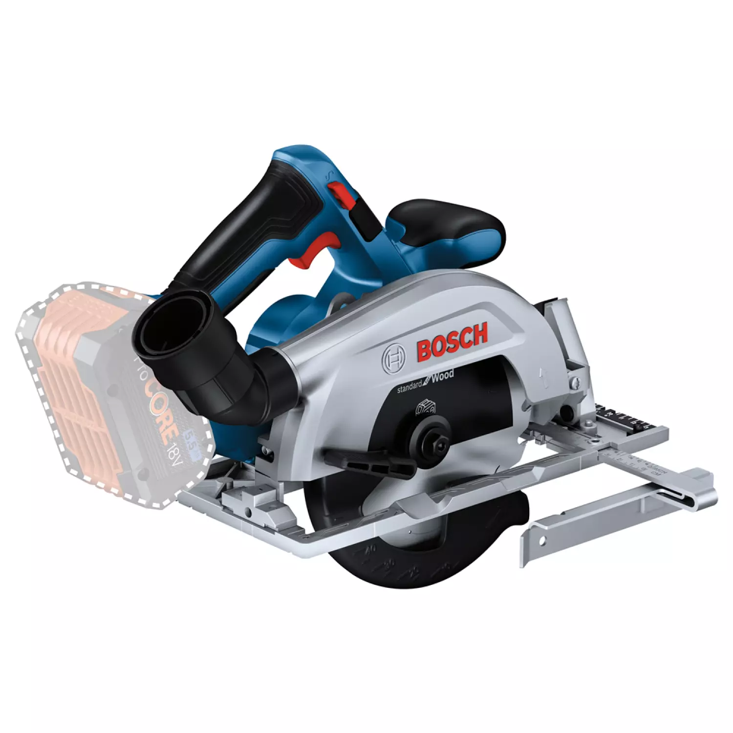 Bosch GKS 18V-57-2 18V Li-ion Accu Cirkelzaag Body - 165mm