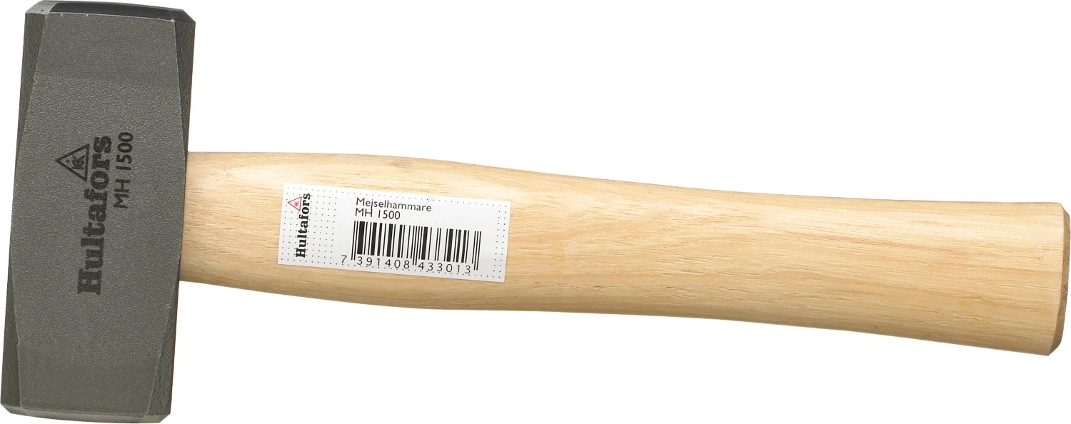 Hultafors MH 1500 Moker - Houten Handgreep - 1700 Gram