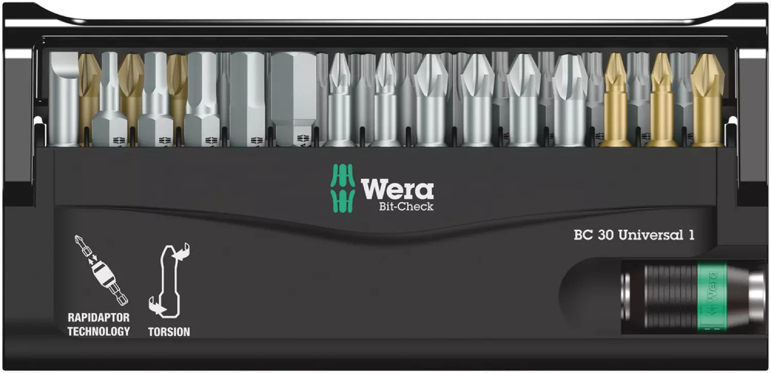 Wera 5056440001 30-delige Bit-Check Universal Bitset thumbnail 2