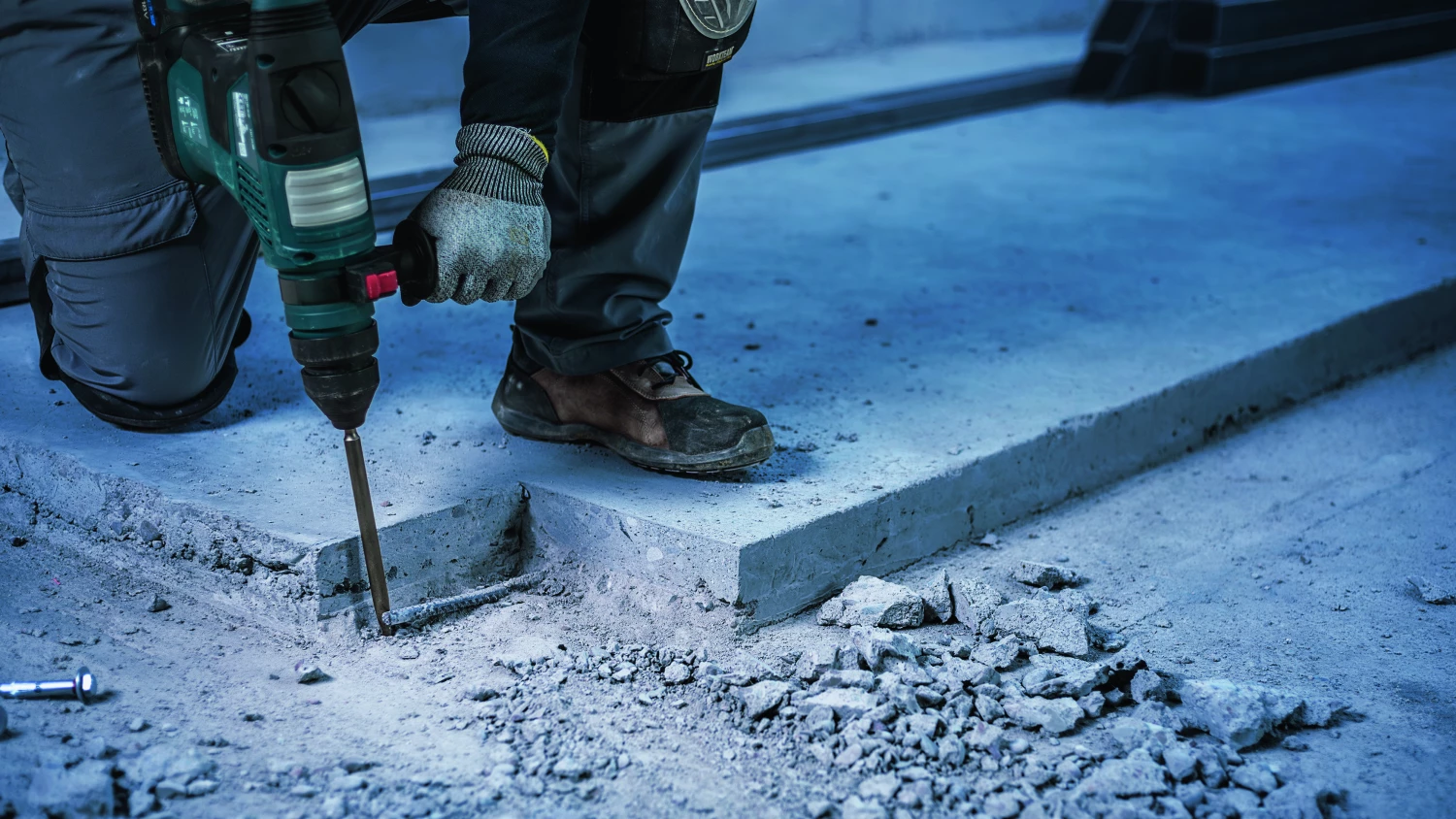 Bosch 2607017376 PRO 8-delige SDS Plus-4C Beitel- En Borenset thumbnail 4