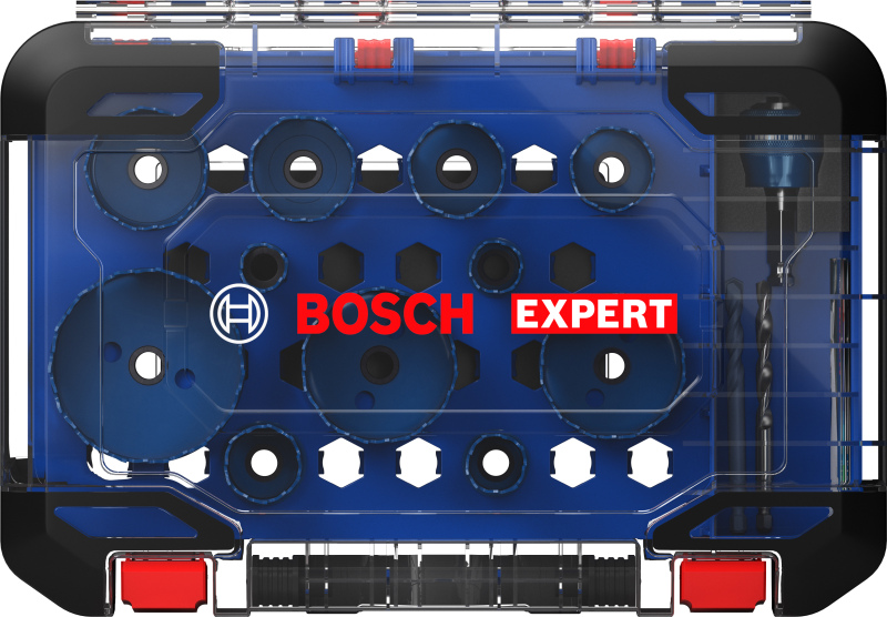 Bosch 2608900447 14-delige Expert Gatzagenset - 20/22/25/32/35/40/44/51/60/64/76x60mm - Detailed view of the product