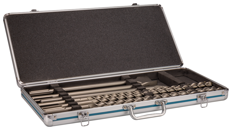 Makita D-42494 SDS Max 7-delige Betonboor-/beitelset - Detailed view of the product