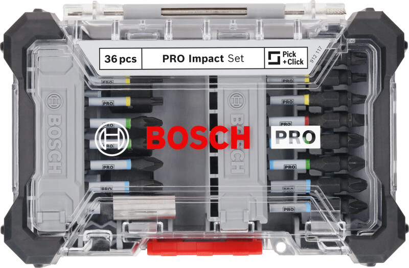 Bosch 2608522517 36-delige PRO Impact Schroefbitset - Detailed view of the product