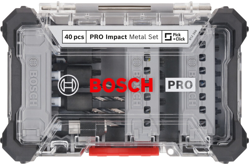 Bosch 2608521U86 40-delige PRO Impact Schroefbits En Metaalboren - Gemengde Set - Default image for the product