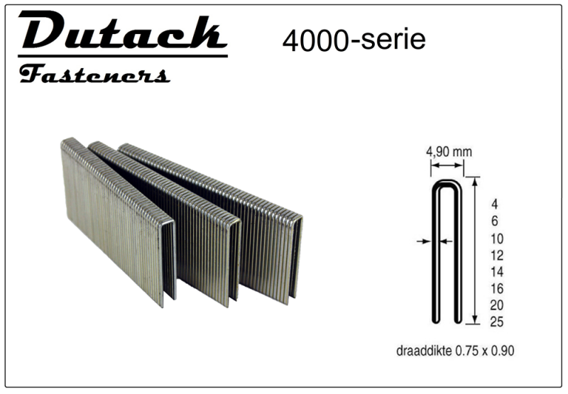 Dutack 5024014 Nieten - Serie 4000 - 10mm (5000st) - Detailed view of the product