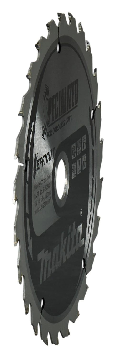 Makita B-62985-2 Cirkelzaagblad Hout - 165x20x1,4mm - 25T - Duopack thumbnail 4