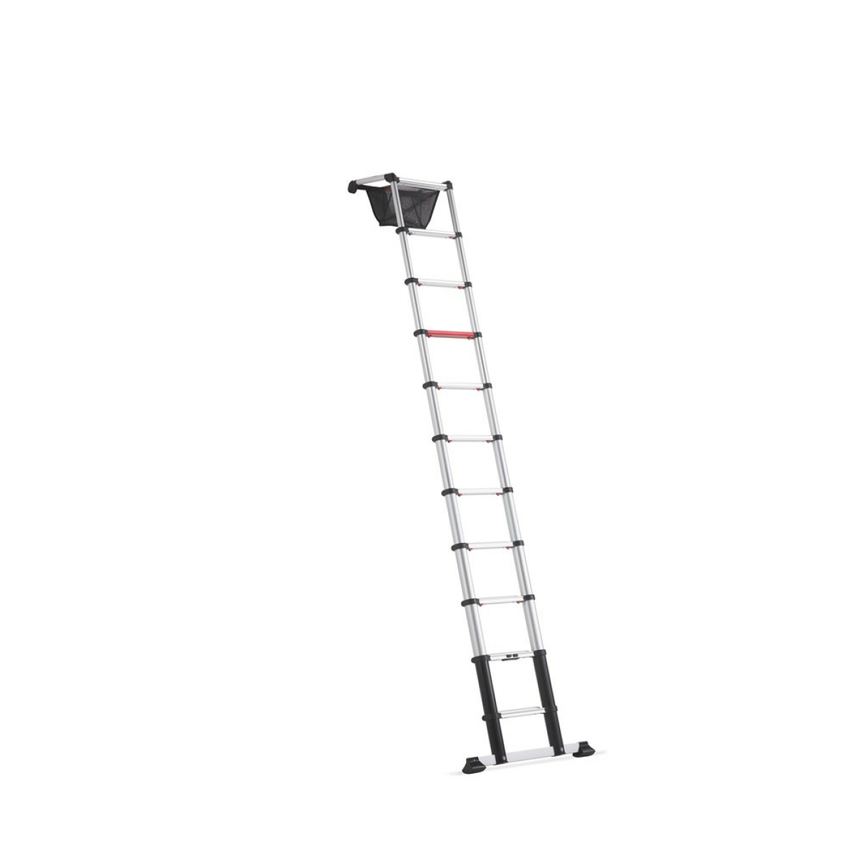 Altrex TL Smart Up Pro Telescoopladder - Aluminium - 1 x 11 sporten - max. werkhoogte 4,3m - met stabiliteitsbalk