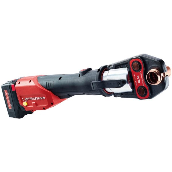 Rothenberger Romax 4000 18V Li-ion Accuperstang Set (1x 4.0Ah Accu) Incl. TH16-20-25 Persbekken In Koffer - Detailed view of the product