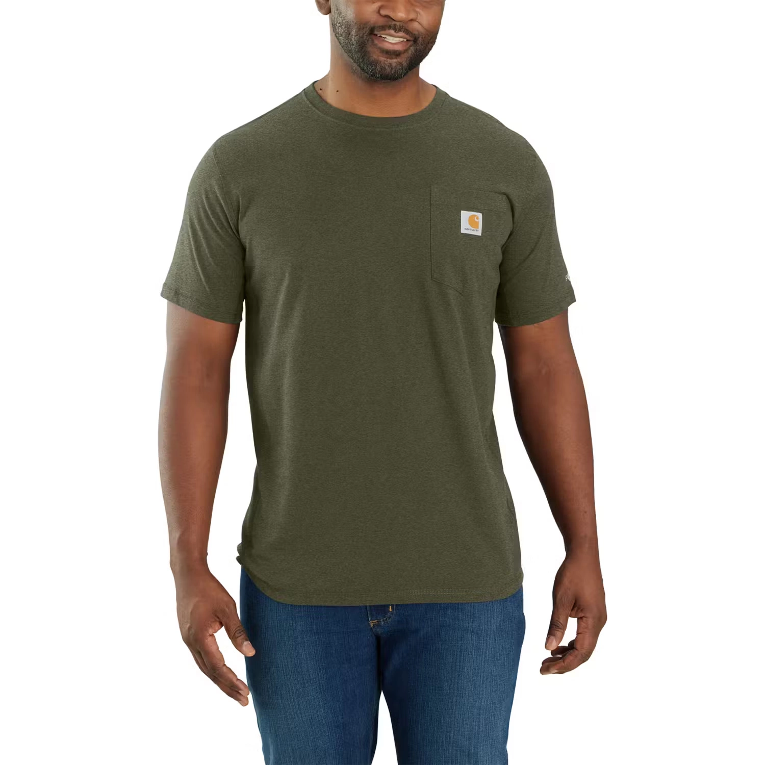 Carhartt Force Pocket T-Shirt Basil Heather - M