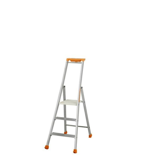 Little Jumbo 1223700003 Industrietrap 2370 - Enkel - Aluminium - 1 X 3 Treden - Max. Werkhoogte 2,66m afbeelding