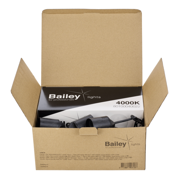 Bailey 140818 10-Pack Combi LED Lamp Kroonsteen - E27 Fitting - 10W - 935Lm - Detailed view of the product