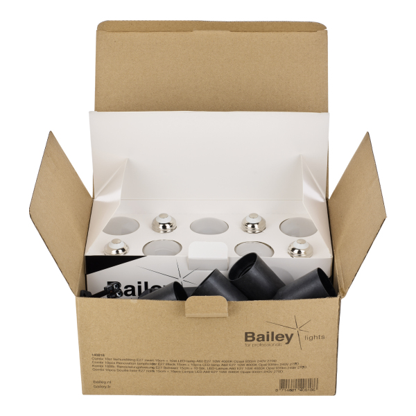 Bailey 140818 10-Pack Combi LED Lamp Kroonsteen - E27 Fitting - 10W - 935Lm - Detailed view of the product