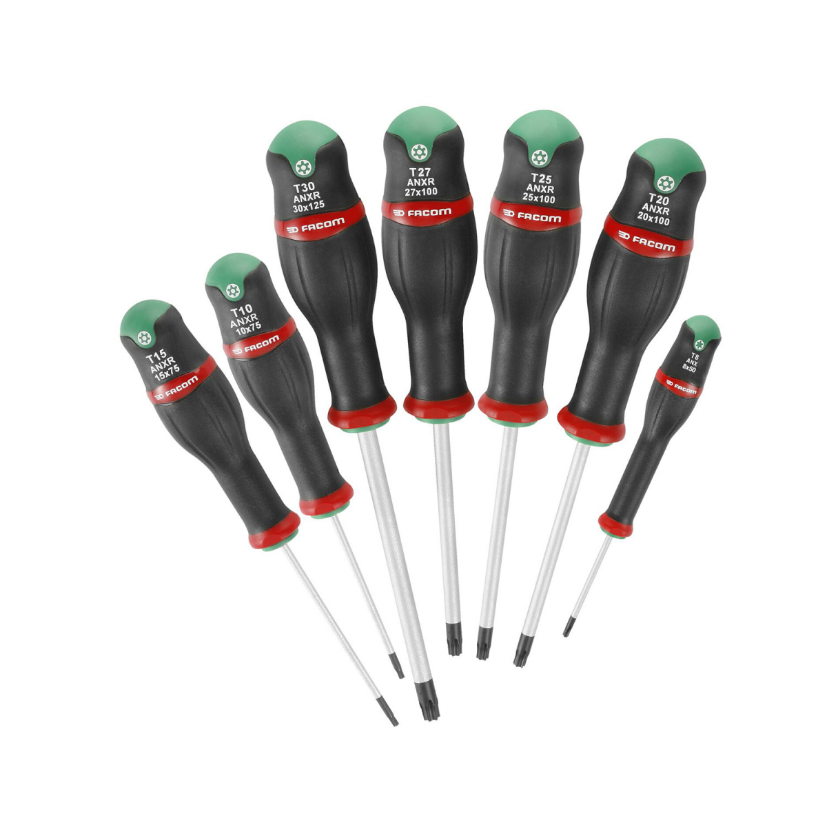 Facom ATXR.J7PB 7-delige Protwist Schroevendraaierset - TX/Resistorx