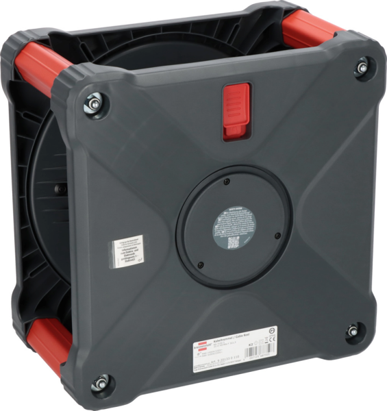 Brennenstuhl Professional KA 3100 Bouwplaats Cube 5-voudig Kabelhaspel H07RN-F 3G1.5 - IP44 - 33m - Zwart - Detailed view of the product