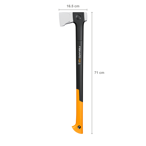 Fiskars 1069107 X-serie X28 Kloofbijl M - 710mm - Detailed view of the product