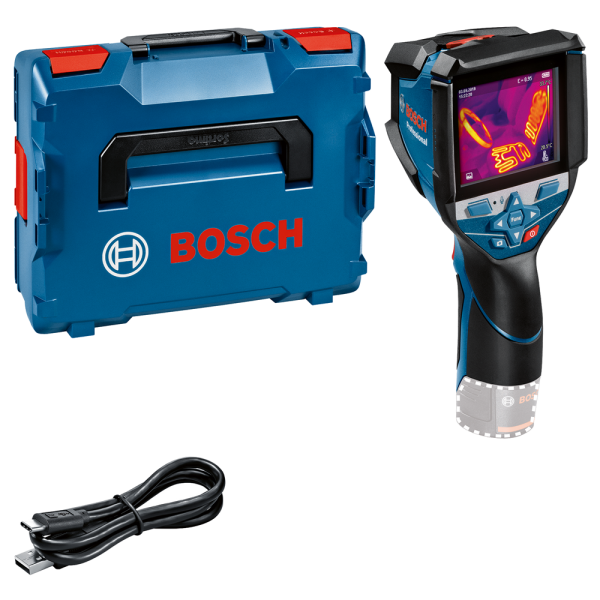 Bosch GTC 600 C 12V Li-Ion Accu Thermodetector Set (1x 2,0Ah) In L-Boxx - 256x192px - Detailed view of the product