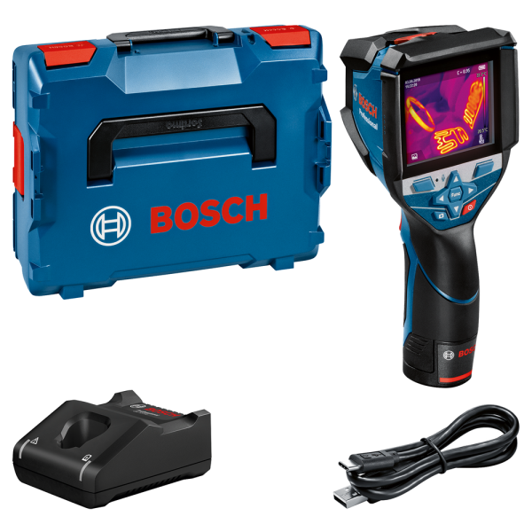 Bosch GTC 600 C 12V Li-Ion Accu Thermodetector Set (1x 2,0Ah) In L-Boxx - 256x192px EAN: 3165140975964