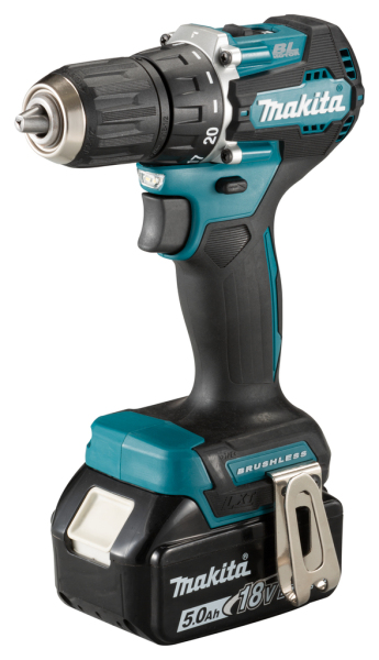 Makita DDF487RTJ 18V Li-Ion Accu Boor-/schroefmachine Set (2x 5,0Ah) In Mbox - 13mm - Detailed view of the product
