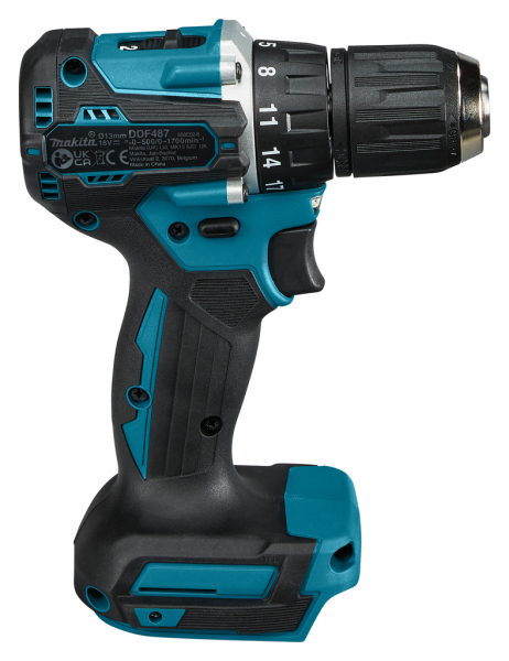 Makita DDF487RTJ 18V Li-Ion Accu Boor-/schroefmachine Set (2x 5,0Ah) In Mbox - 13mm - Detailed view of the product