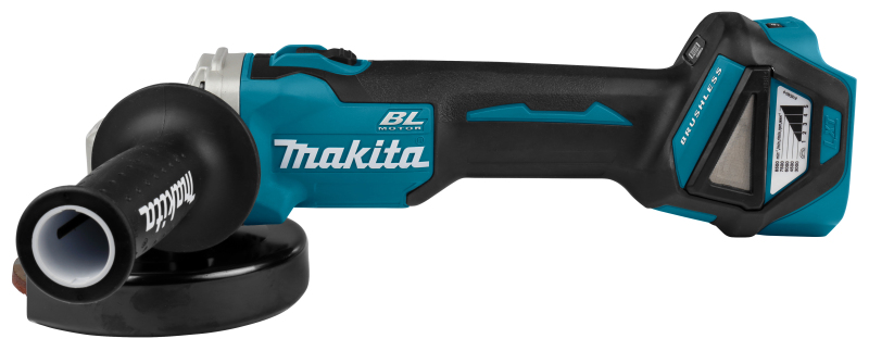Makita DGA511RTJ 18V Li-Ion Accu Haakse Slijper Set (2x 5.0Ah Accu) In Mbox - 125mm - Koolborstelloos - Detailed view of the product