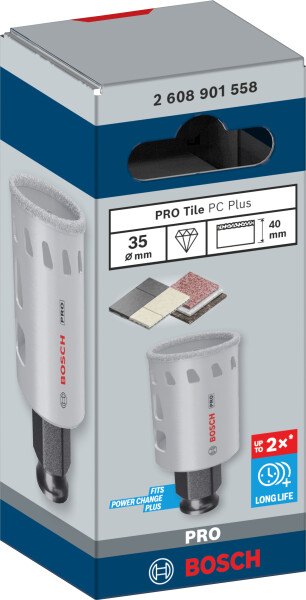 Bosch 2608901558 PRO Tile PC Plus Diamantgatzaag Voor Tegels - 35mm - Detailed view of the product
