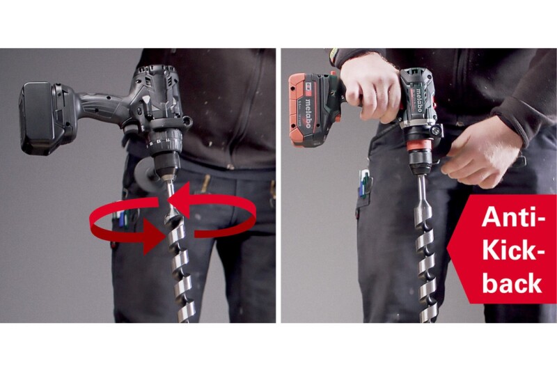 Metabo BS 18 LTX BL I 18V Li-ion Accu Boor-/schroefmachine Set (2 X 5.2Ah Li-Power Accu) In MetaBOX - Koolborstelloos - Detailed view of the product