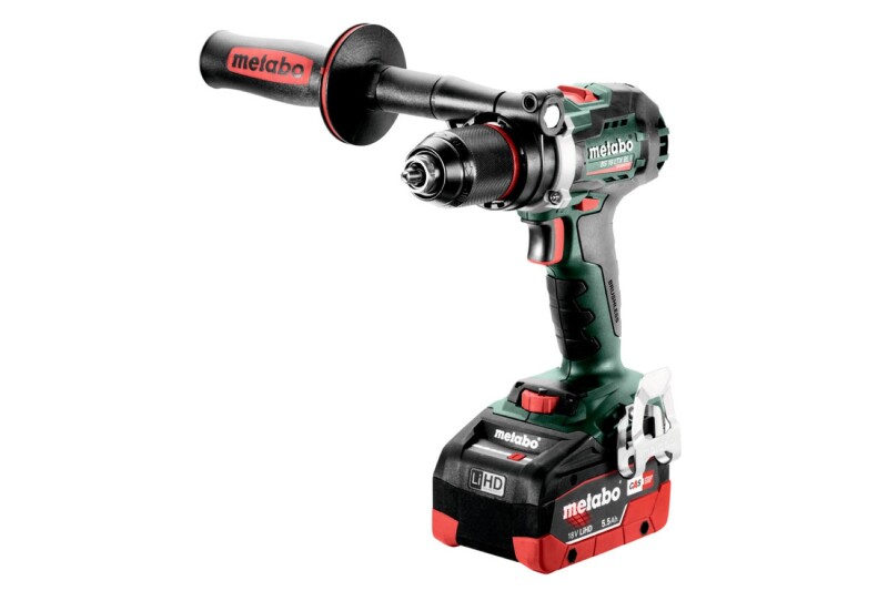 Metabo BS 18 LTX BL I 18V Li-ion Accu Boor-/schroefmachine Set (2 X 5.2Ah Li-Power Accu) In MetaBOX - Koolborstelloos - Detailed view of the product