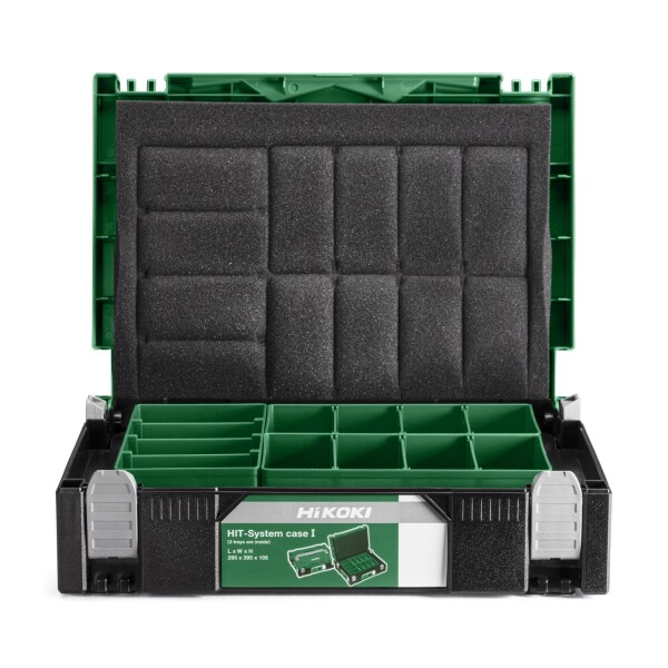 HiKOKI 402538 System Case Systainer 1 Met Accessoire Bakjes En Foam - Detailed view of the product