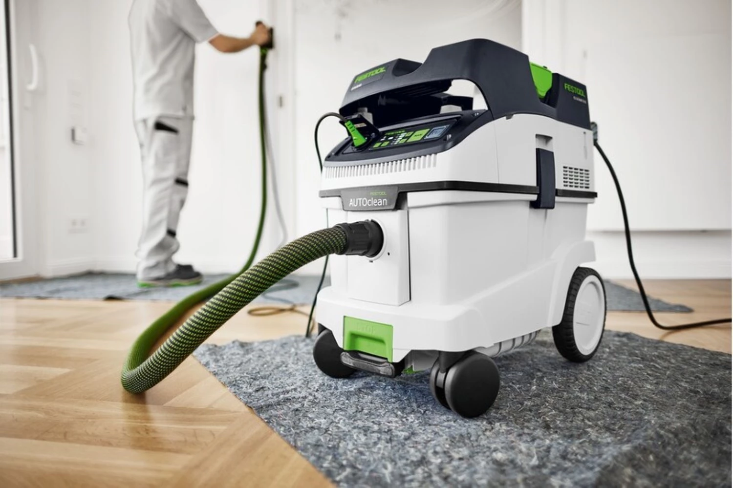 Festool CTM 36 EI AC Bouwstofzuiger - 1200W - Klasse M - 36L thumbnail 4