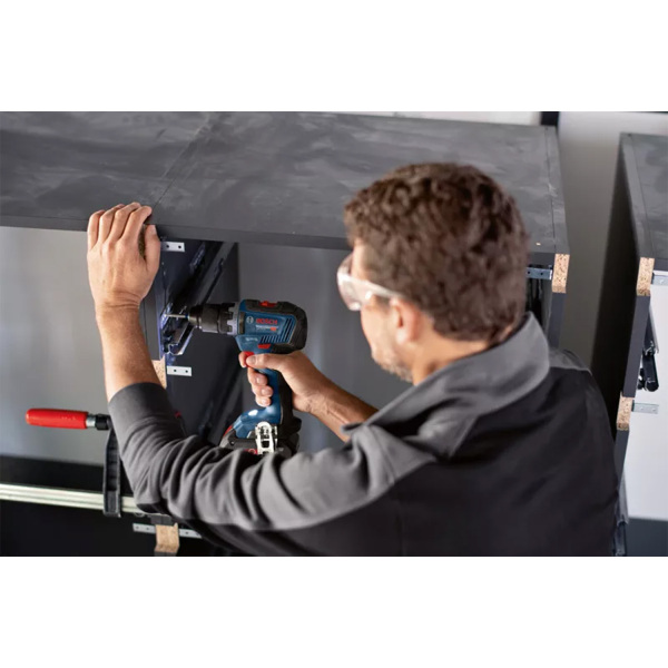 Bosch GSR 18V-55 18V Li-Ion Accu Schroefboormachine Body Met GRATIS L-Case - 55Nm - Koolborstelloos - Detailed view of the product