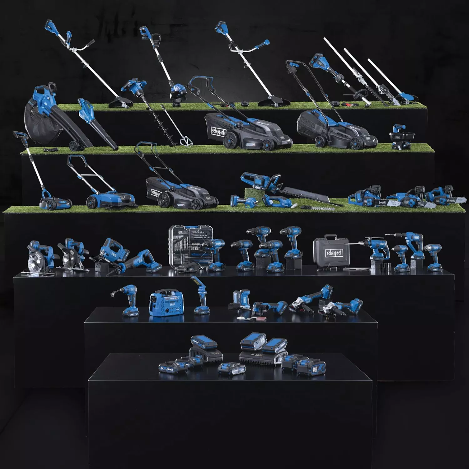 Scheppach Dubbele Acculader 2.4A SDBC2.4A thumbnail 3