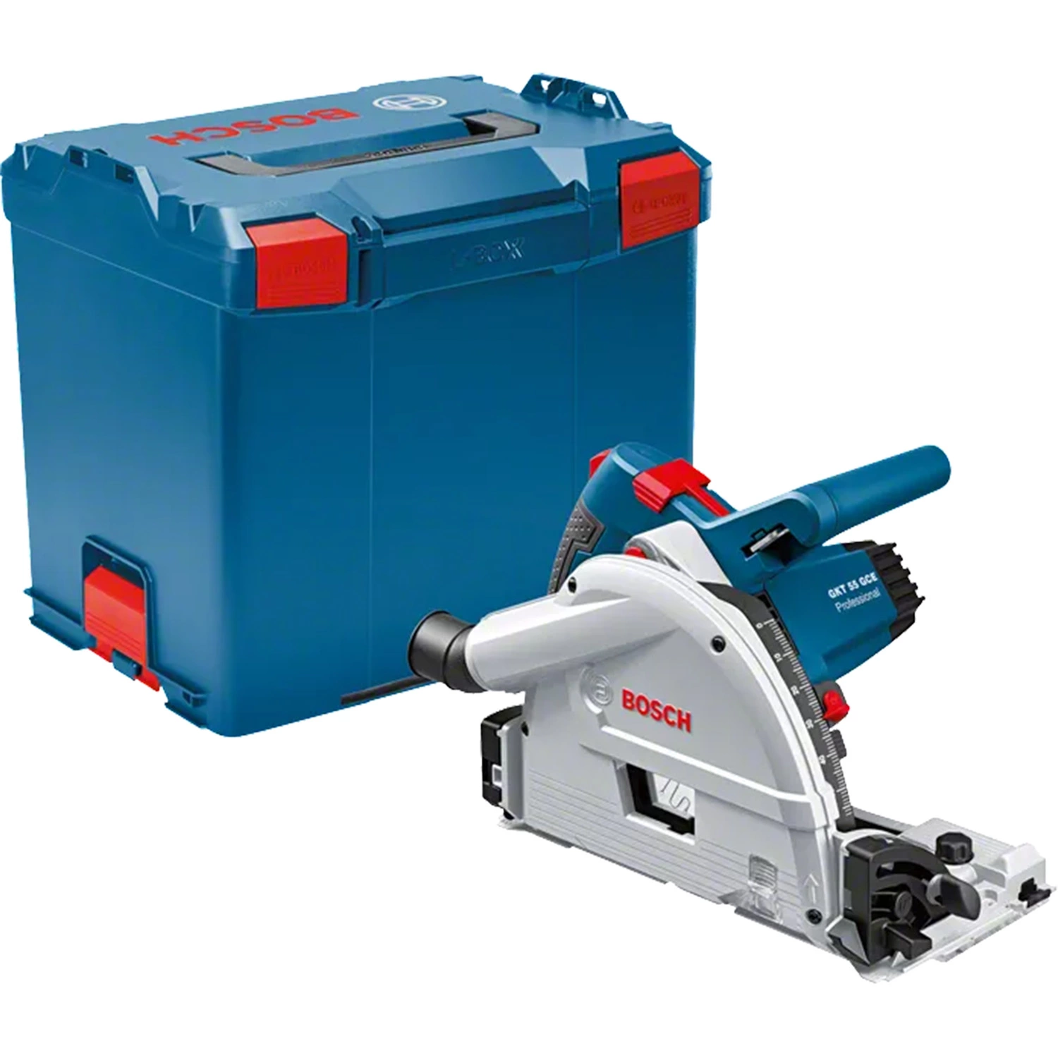 Bosch GKT 55 GCE Invalzaag In L-Boxx - 1400W - 165mm