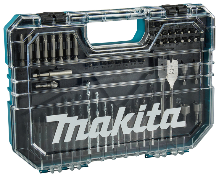 Makita E-15126 Boor-/schroefbitset 75-delig - Detailed view of the product
