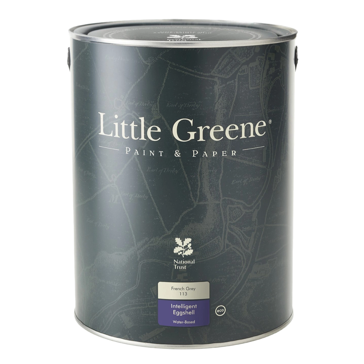Little Greene Intelligent Eggshell - Op Kleur Gemengd - 5L