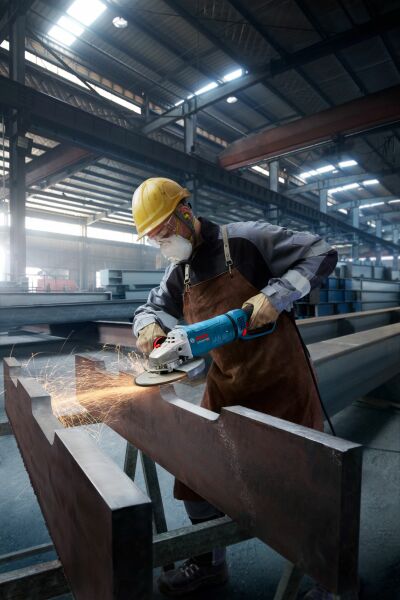 Bosch GWS 27-230 PR Haakse Slijper - In Koffer - Detailed view of the product