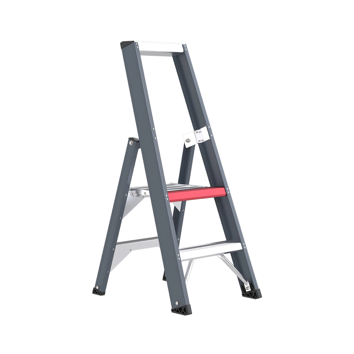 Altrex Falco FEO 2 Trap - Enkel - Aluminium Met Coating - 3 Treden - Max. Werkhoogte 2,5m afbeelding