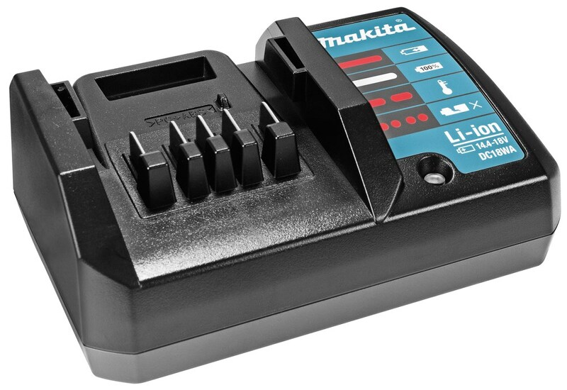 Makita DC18WA 14.4V - 18V Li-Ion Accu Oplader Voor DF347D&DF457D EAN: 88381371575