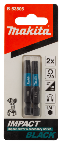 Makita B-63806 Slagschroefbit T30x50mm - Detailed view of the product