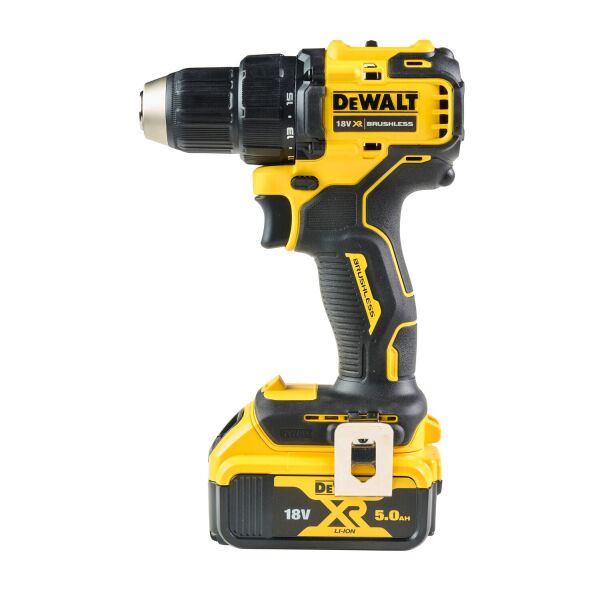 DeWALT DCD708P2T-QW 18V Li-ion XR Accu Boor-/schroefmachine Set (2x 5.0Ah) In TSTAK - 65Nm - Koolborstelloos - Detailed view of the product