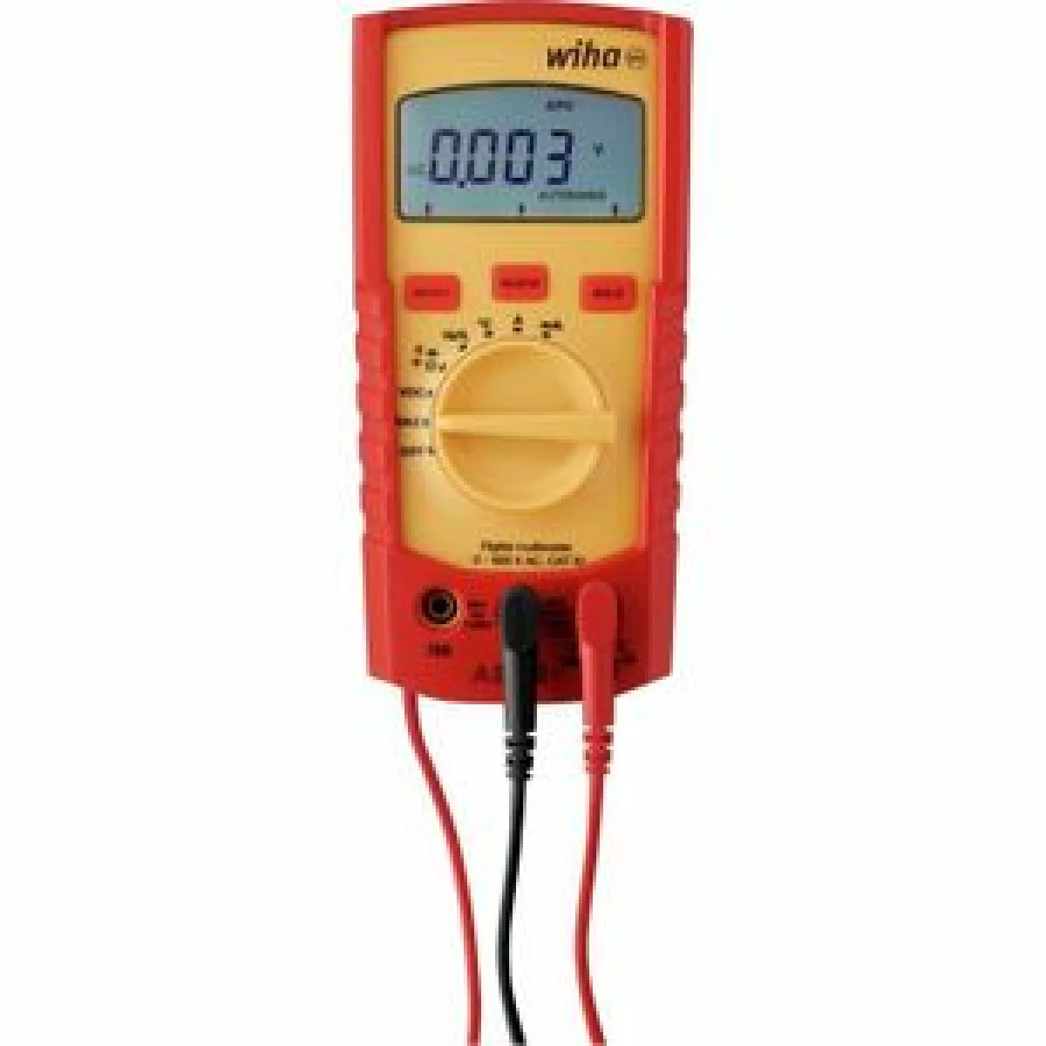 Wiha SB25541 Digitale Multimeter Tot 600 V AC - CAT IV Incl. 2x AAA-batterijen